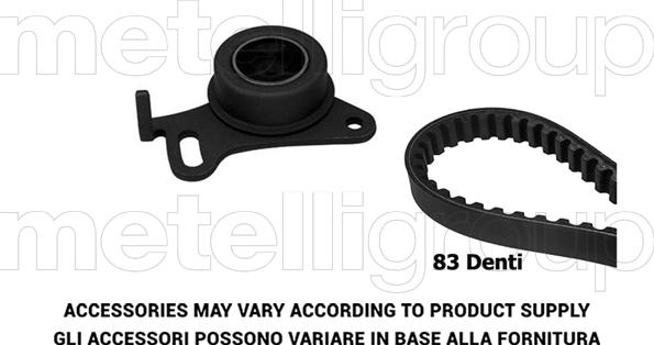 Metelli 29-0307 - Комплект зубчатого ремня ГРМ unicars.by