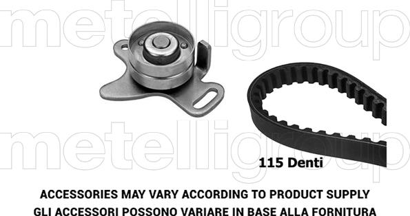 Metelli 29-0339 - Комплект зубчатого ремня ГРМ unicars.by