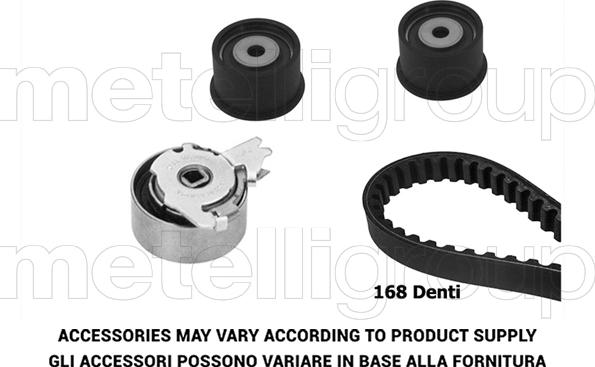 Metelli 29-0332 - Комплект зубчатого ремня ГРМ unicars.by