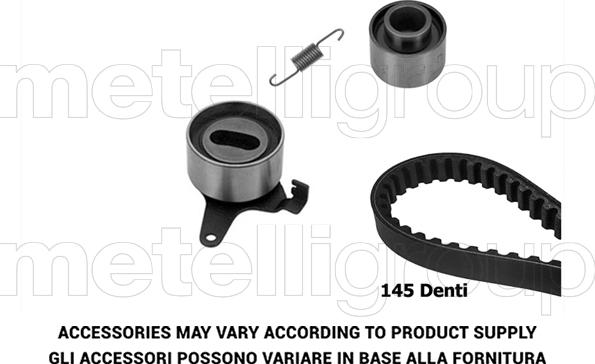 Metelli 29-0375 - Комплект зубчатого ремня ГРМ unicars.by