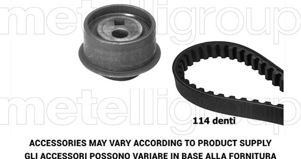 Metelli 29-0243 - Комплект зубчатого ремня ГРМ unicars.by