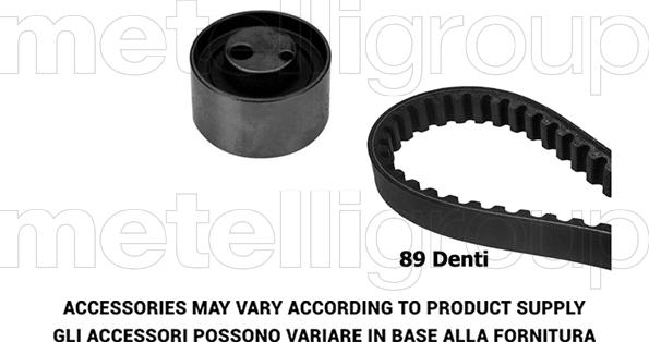 Metelli 29-0269 - Комплект зубчатого ремня ГРМ unicars.by