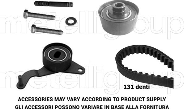 Metelli 29-0209 - Комплект зубчатого ремня ГРМ unicars.by