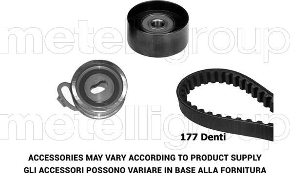 Metelli 29-0200 - Комплект зубчатого ремня ГРМ unicars.by