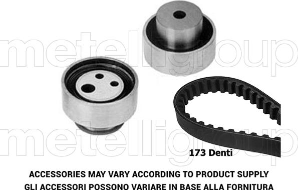 Metelli 29-0234 - Комплект зубчатого ремня ГРМ unicars.by