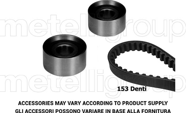 Metelli 29-0230 - Комплект зубчатого ремня ГРМ unicars.by