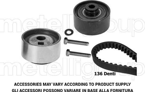 Metelli 29-0238 - Комплект зубчатого ремня ГРМ unicars.by