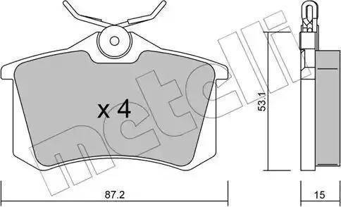 BOSCH 986566683 - Тормозные колодки, дисковые, комплект unicars.by