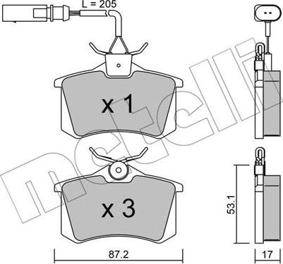 Metelli 22-0100-3 - Масляный фильтр unicars.by