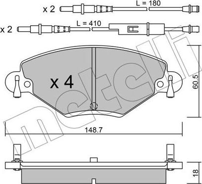 Metelli 22-0331-0 - Масляный фильтр unicars.by