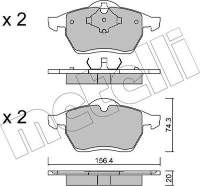 Metelli 22-0279-0 - Масляный фильтр unicars.by