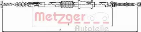 Metzger 461.9 - Тросик, cтояночный тормоз unicars.by