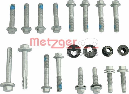 Metzger 55005249 - Монтажный комплект, рычаг подвески колеса unicars.by