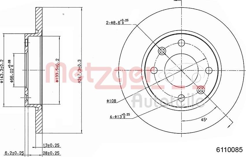 Maxgear 19-0790MAX - Тормозной диск unicars.by