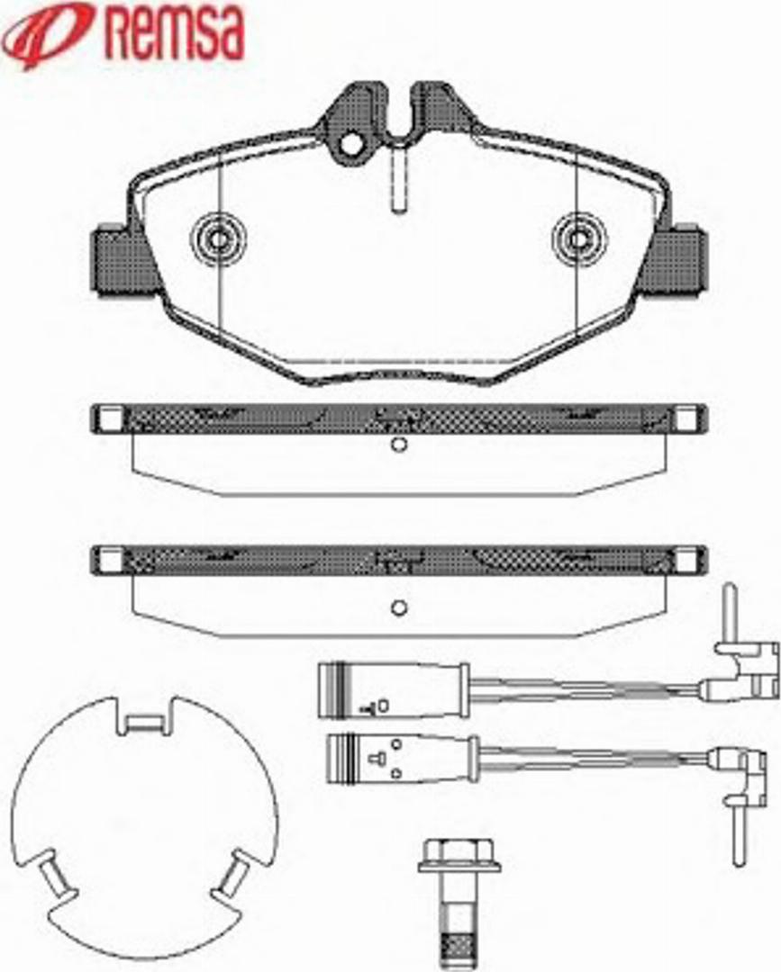 Metzger 099002 - Тормозные колодки, дисковые, комплект unicars.by