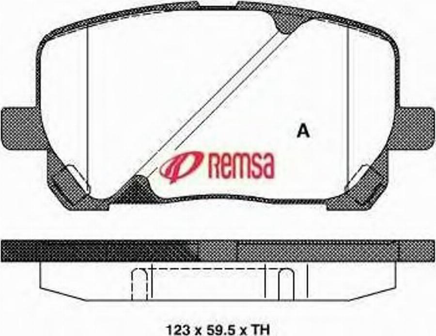 Metzger 095400 - Тормозные колодки, дисковые, комплект unicars.by