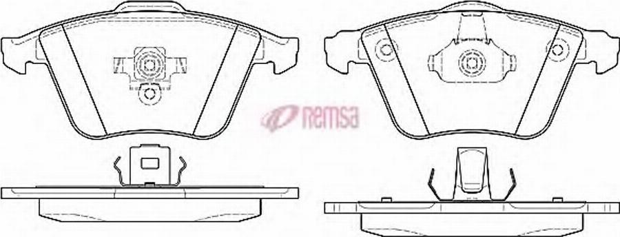 Metzger 096420 - Тормозные колодки, дисковые, комплект unicars.by