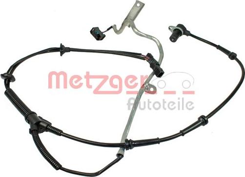 Metzger 0900658 - Датчик ABS, частота вращения колеса unicars.by