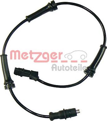 Metzger 0900313 - Датчик ABS, частота вращения колеса unicars.by