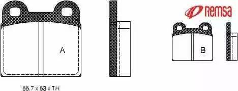 Spidan 0.080011 - Тормозные колодки, дисковые, комплект unicars.by