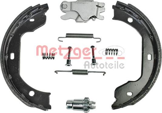 Metzger 0152004 - Комплект тормозов, ручник, парковка unicars.by