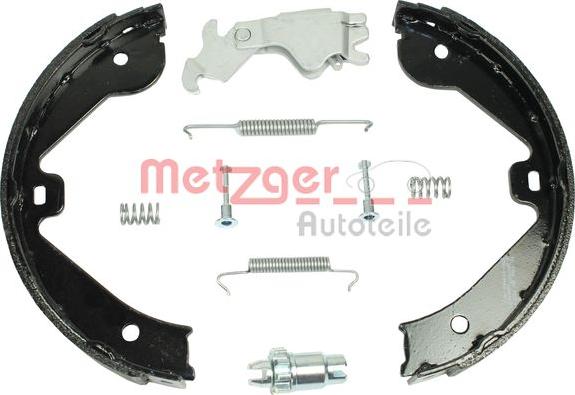 Metzger 0152026 - Комплект тормозов, ручник, парковка unicars.by