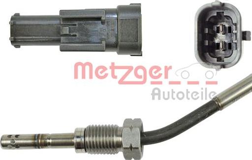 Metzger 0894011 - Датчик, температура выхлопных газов unicars.by