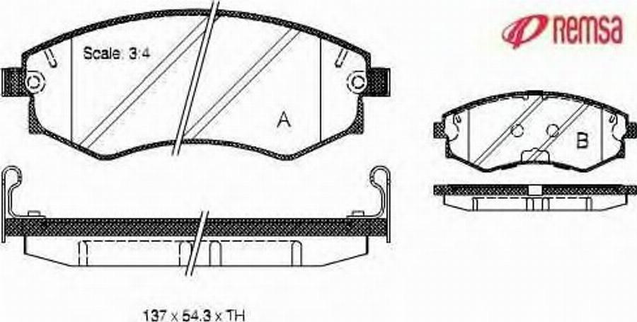 Metzger 031842 - Тормозные колодки, дисковые, комплект unicars.by