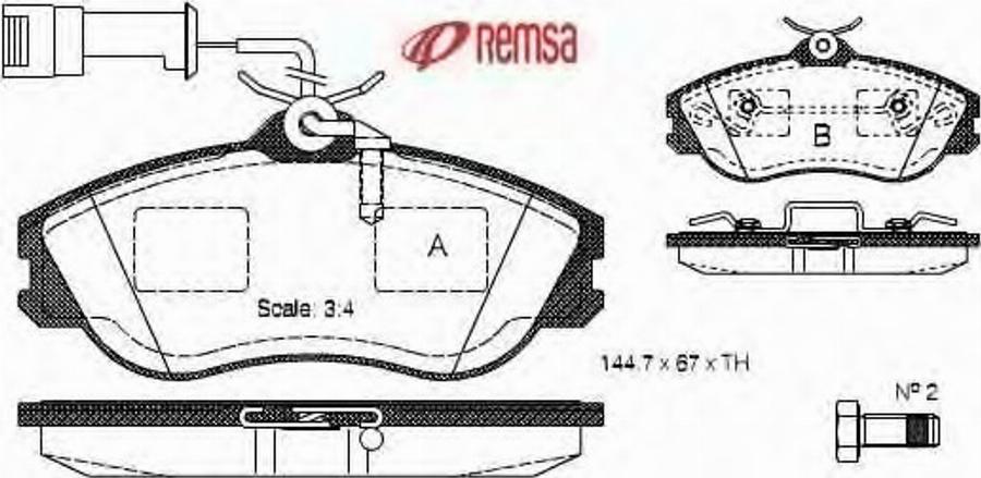 Metzger 027622 - Тормозные колодки, дисковые, комплект unicars.by