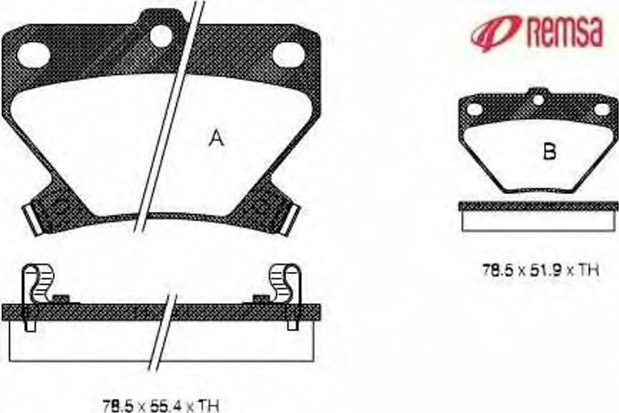 Metzger 0741.02 - Тормозные колодки, дисковые, комплект unicars.by