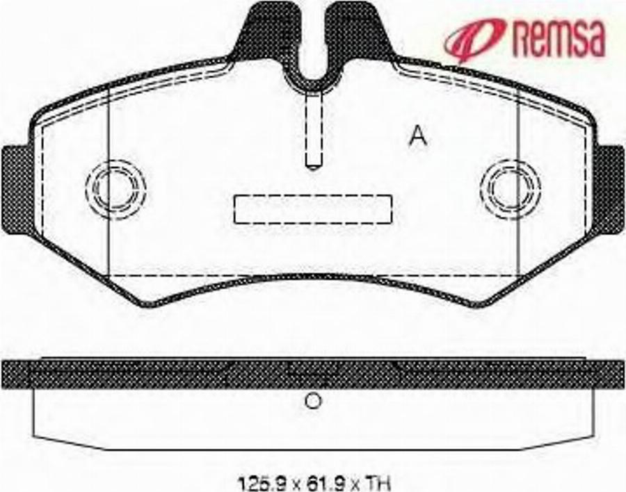 Metzger 073300 - Тормозные колодки, дисковые, комплект unicars.by