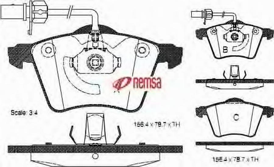 Metzger 0721.02 - Тормозные колодки, дисковые, комплект unicars.by