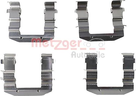 Metzger 109-0037 - Комплектующие для колодок дискового тормоза unicars.by