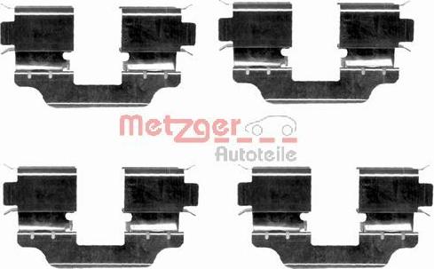 Metzger 109-1653 - Комплектующие для колодок дискового тормоза unicars.by