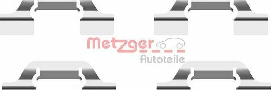 Metzger 109-1685 - Комплектующие для колодок дискового тормоза unicars.by