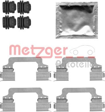 Metzger 109-1821 - Комплектующие для колодок дискового тормоза unicars.by