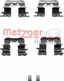 Metzger 109-1290 - Комплектующие для колодок дискового тормоза unicars.by