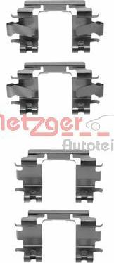 Metzger 109-1257 - Комплектующие для колодок дискового тормоза unicars.by