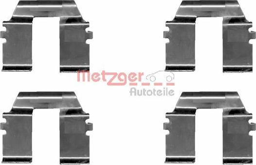 Metzger 109-1232 - Комплектующие для колодок дискового тормоза unicars.by