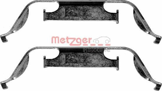 Metzger 109-1222 - Комплектующие для колодок дискового тормоза unicars.by