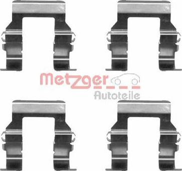 Metzger 109-1279 - Комплектующие для колодок дискового тормоза unicars.by