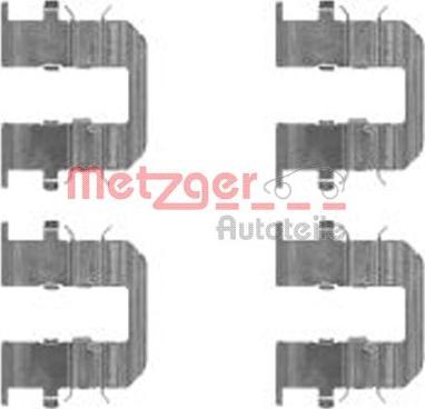 Metzger 109-1746 - Комплектующие для колодок дискового тормоза unicars.by