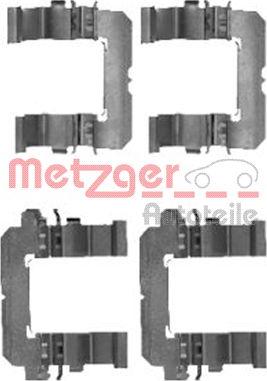 Metzger 109-1756 - Комплектующие для колодок дискового тормоза unicars.by