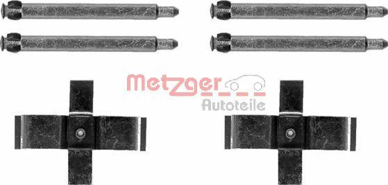 Metzger 109-1713 - Комплектующие для колодок дискового тормоза unicars.by