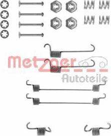 Metzger 105-0650 - Комплектующие, барабанный тормозной механизм unicars.by