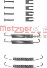 Metzger 105-0610 - Комплектующие, барабанный тормозной механизм unicars.by