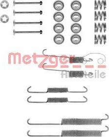 Metzger 105-0678 - Комплектующие, барабанный тормозной механизм unicars.by