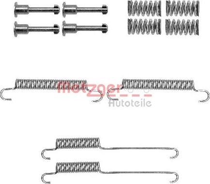 Metzger 105-0892 - Комплектующие, стояночная тормозная система unicars.by