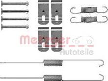 Metzger 105-0888 - Комплектующие, барабанный тормозной механизм unicars.by