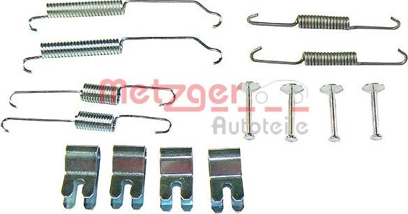 Metzger 105-0882 - Комплектующие, барабанный тормозной механизм unicars.by